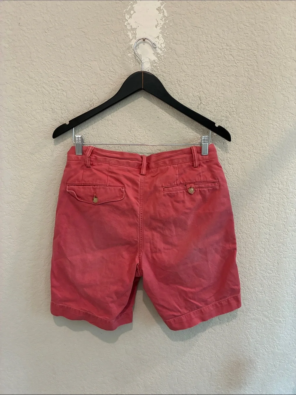 Polo by Ralph Lauren Red and Blue Striped Lined Shorts